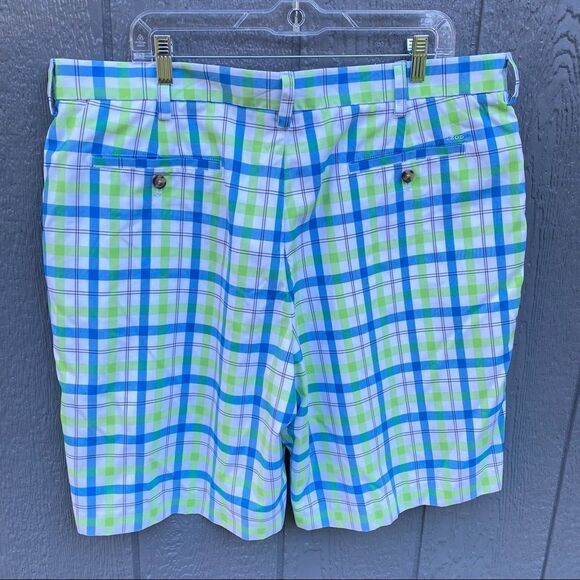 Izod Plaid Golf Shorts Perform X Men's 40 - Picture 4 of 7